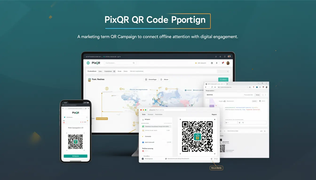 QR Campaign developer glossary illustration