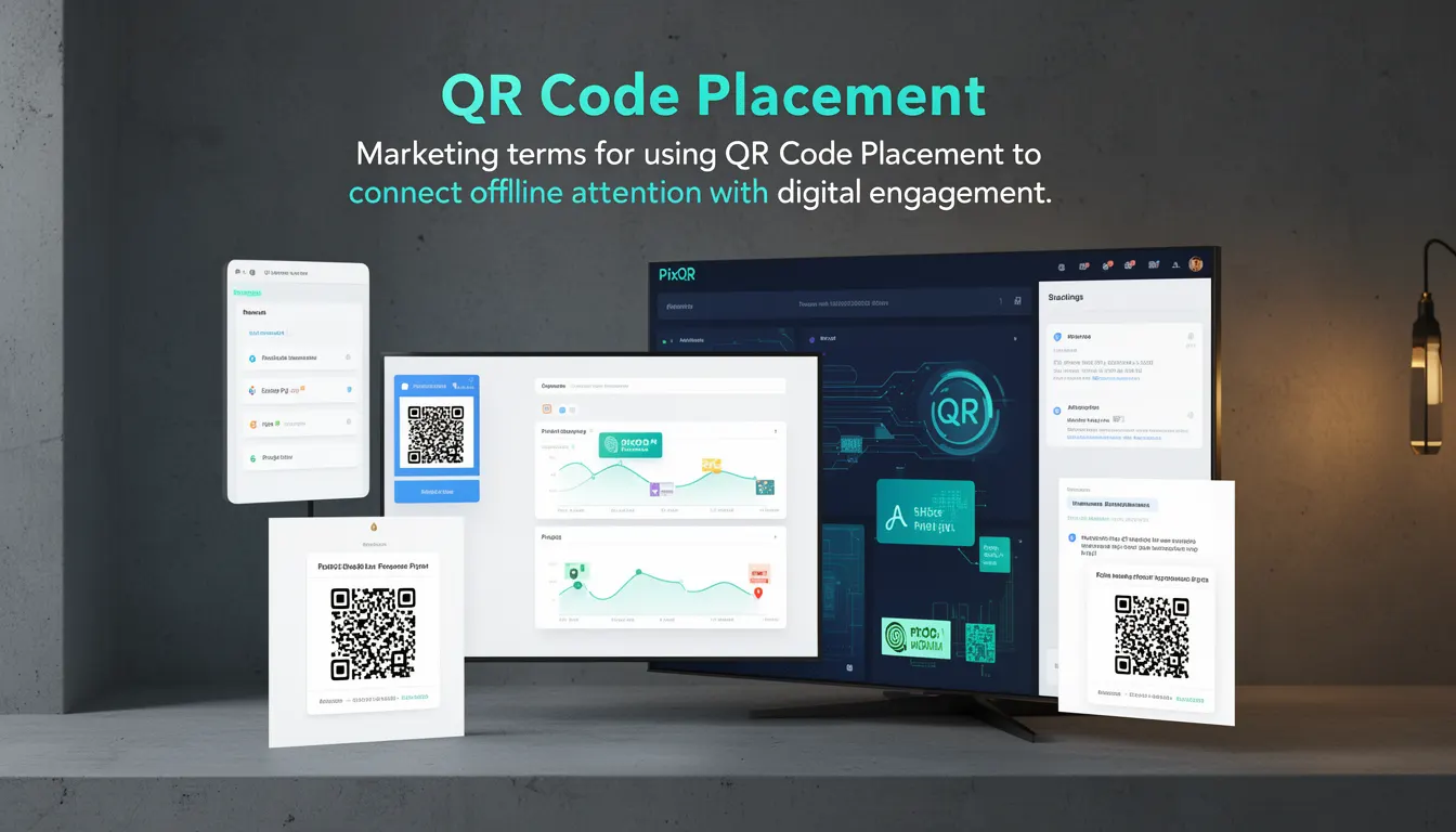 QR Code Placement developer glossary illustration