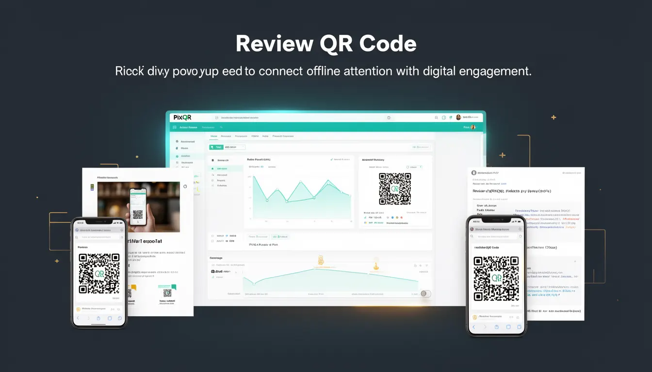 Review QR Code developer glossary illustration