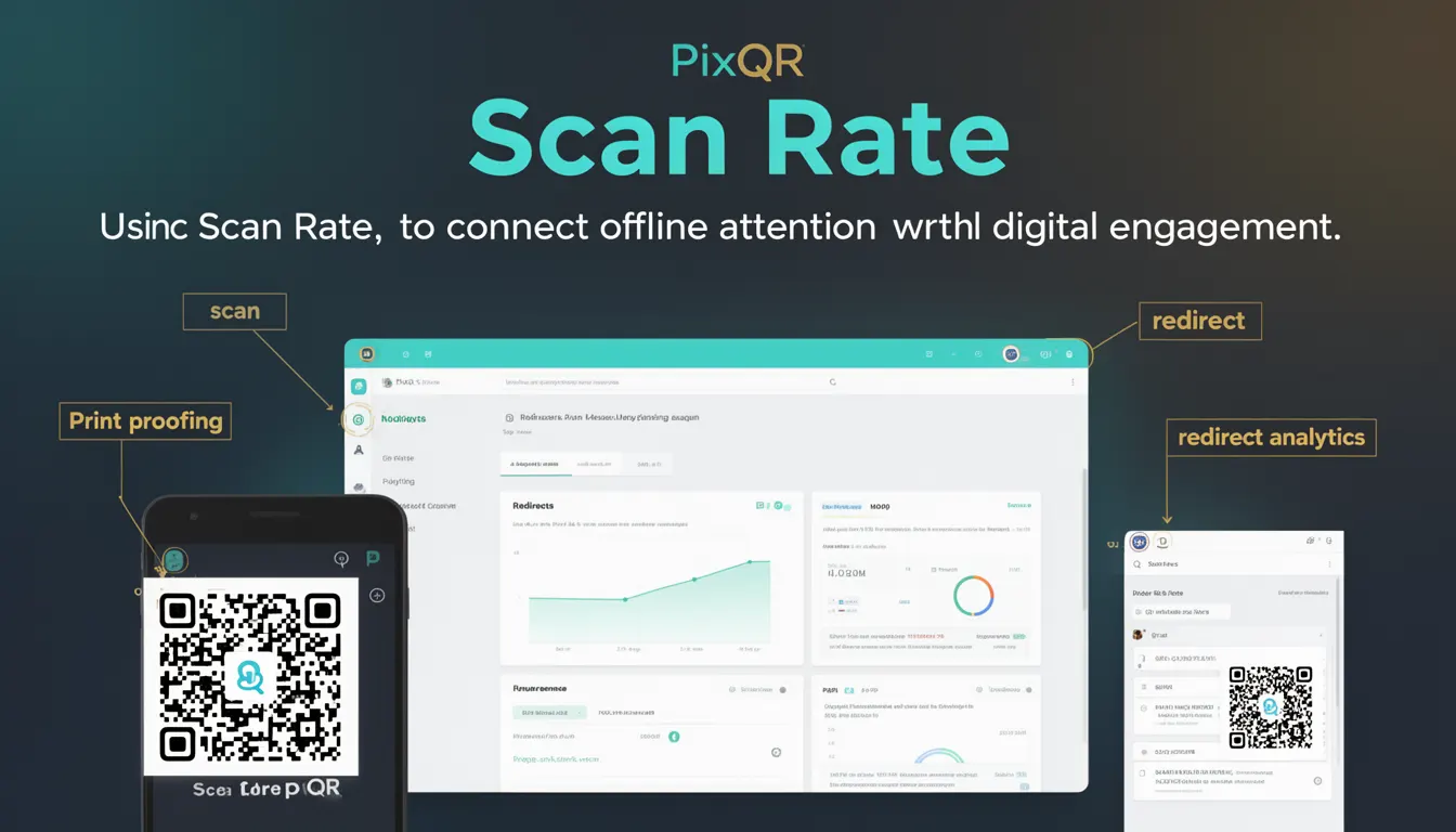 Scan Rate - PixQR Developer Glossary Scan Rate developer glossary illustration