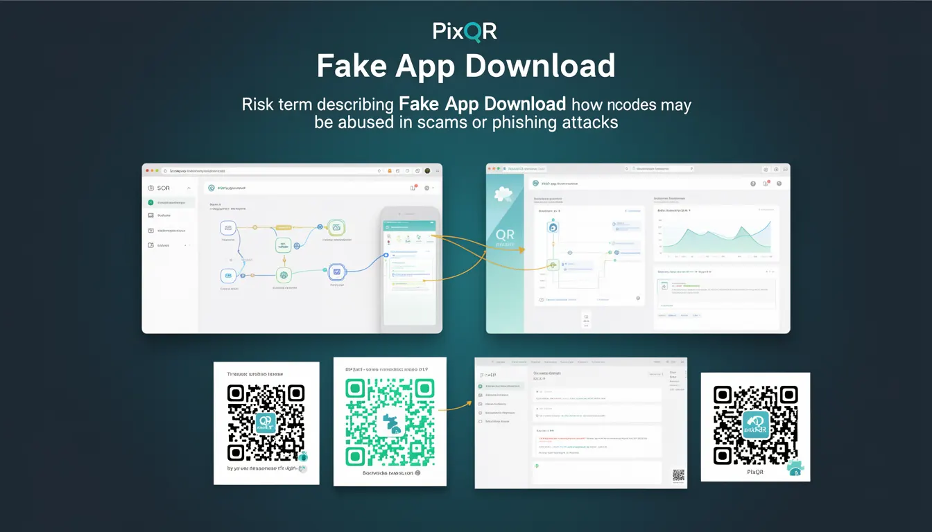 Fake App Download developer glossary illustration