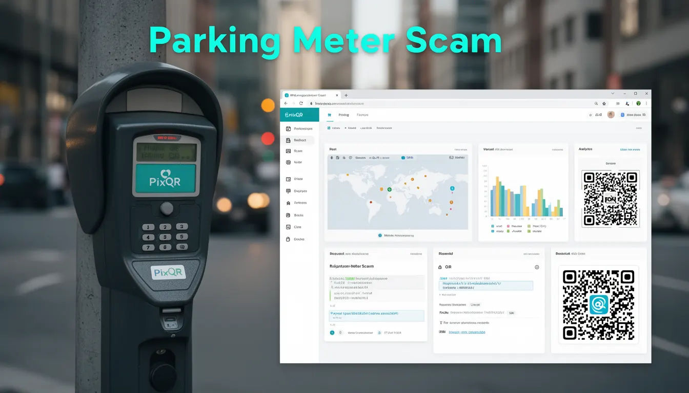 Parking Meter Scam developer glossary illustration