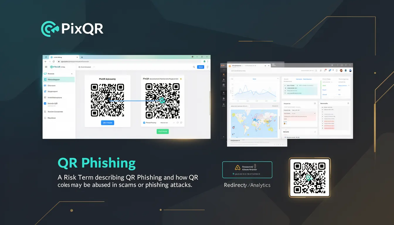 QR Phishing - PixQR Developer Glossary QR Phishing developer glossary illustration