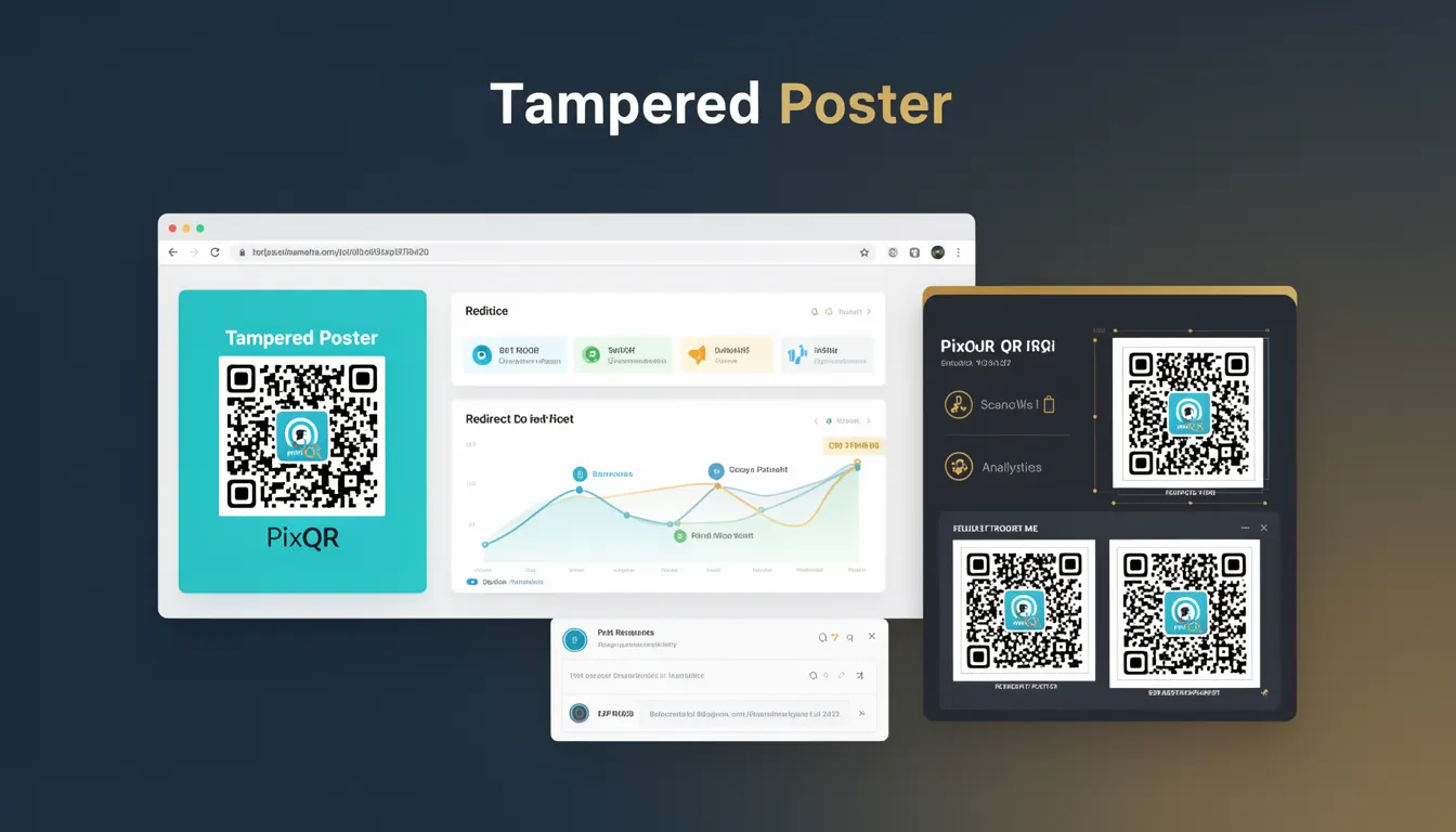 Tampered Poster developer glossary illustration