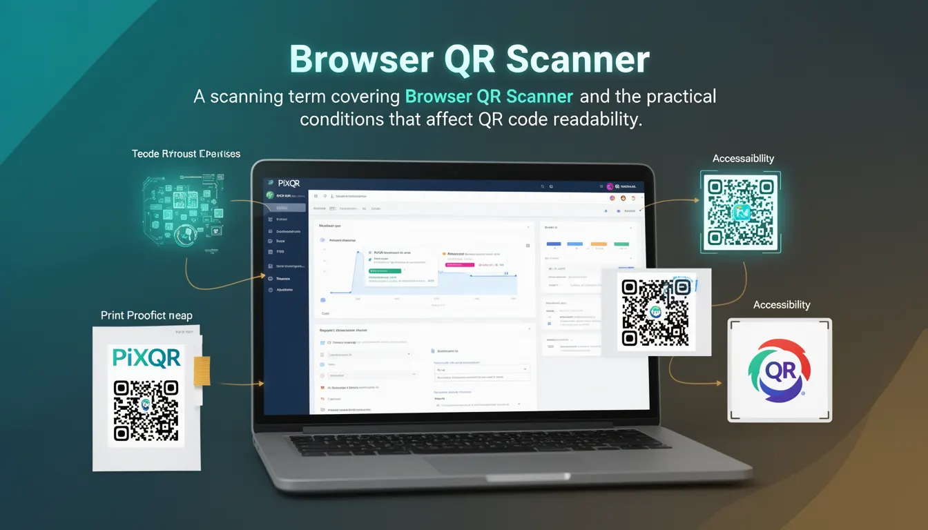 Browser QR Scanner developer glossary illustration