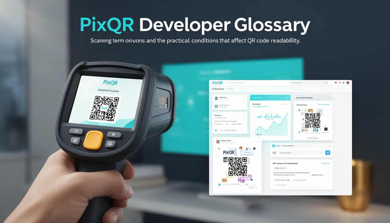 Handheld Scanner developer glossary illustration