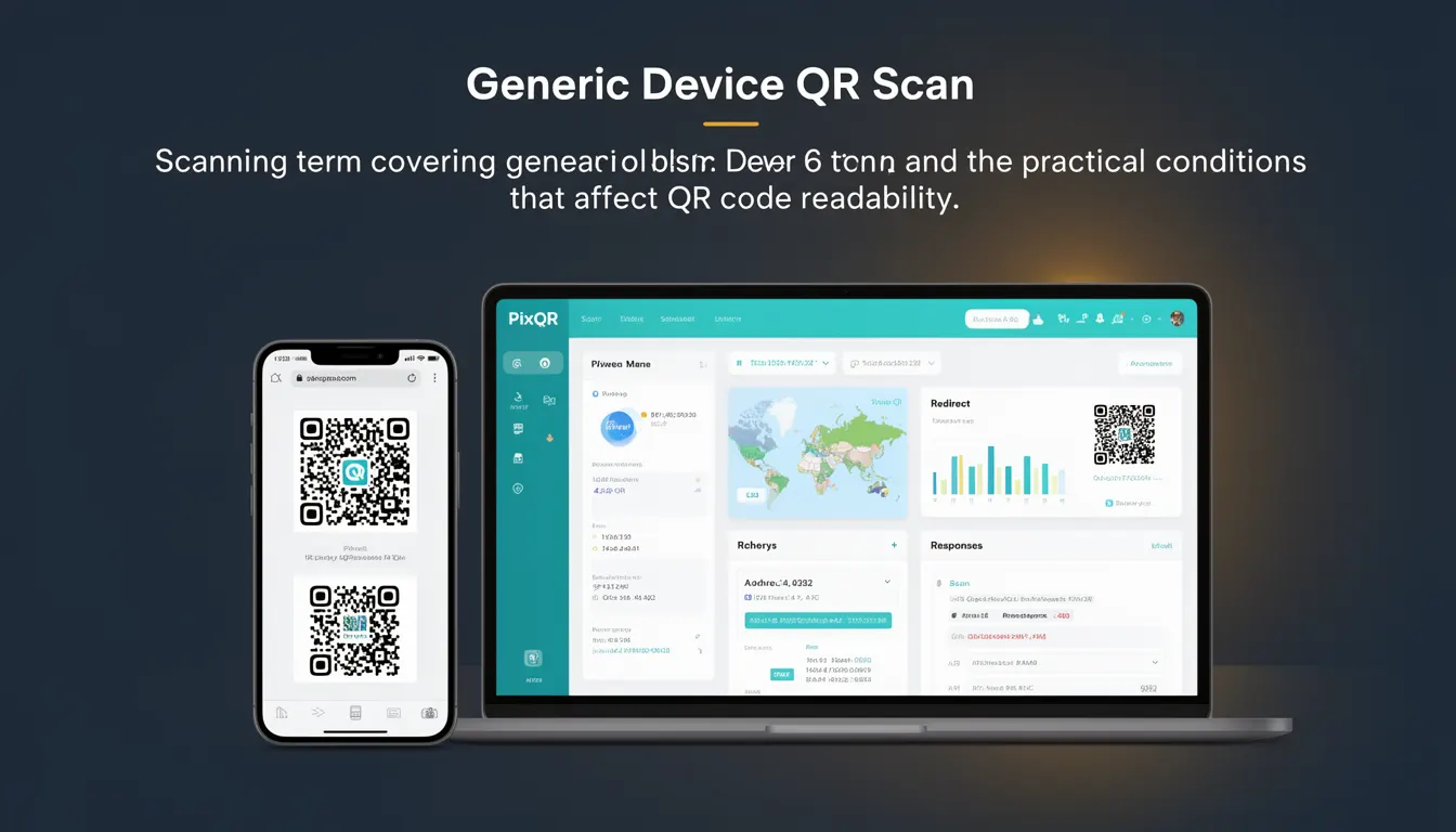 iPhone QR Scan developer glossary illustration