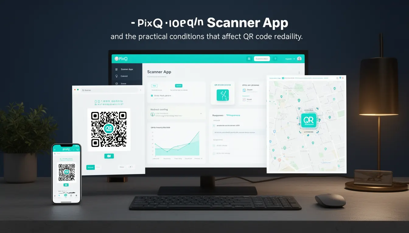 Scanner App - PixQR Developer Glossary Scanner App developer glossary illustration
