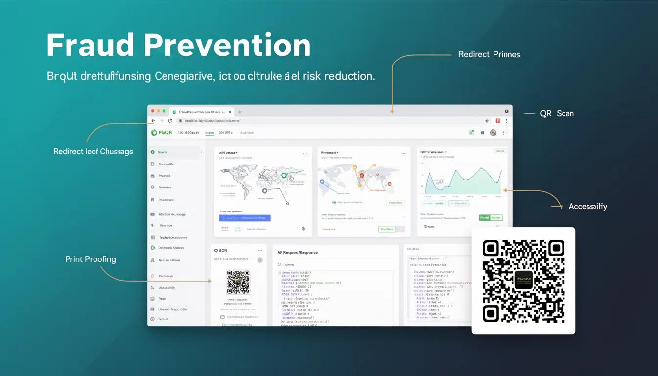 Fraud Prevention - PixQR Developer Glossary Fraud Prevention developer glossary illustration
