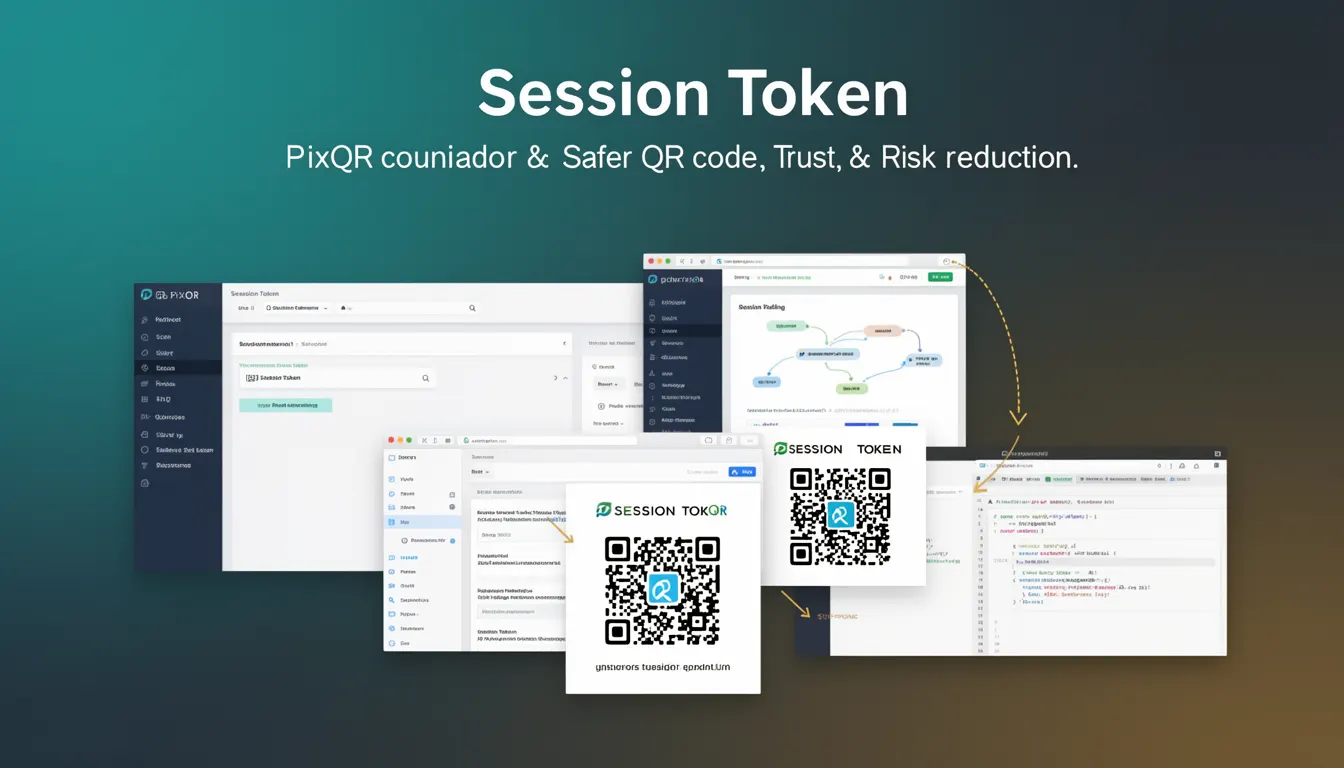 Session Token - PixQR Developer Glossary Session Token developer glossary illustration