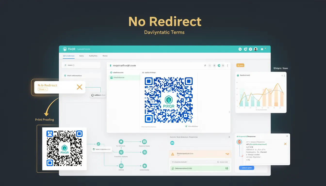 No Redirect developer glossary illustration