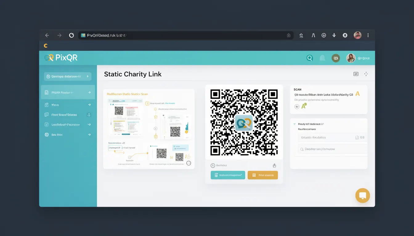 Static Charity Link developer glossary illustration