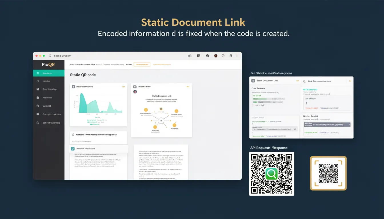 Static Document Link developer glossary illustration