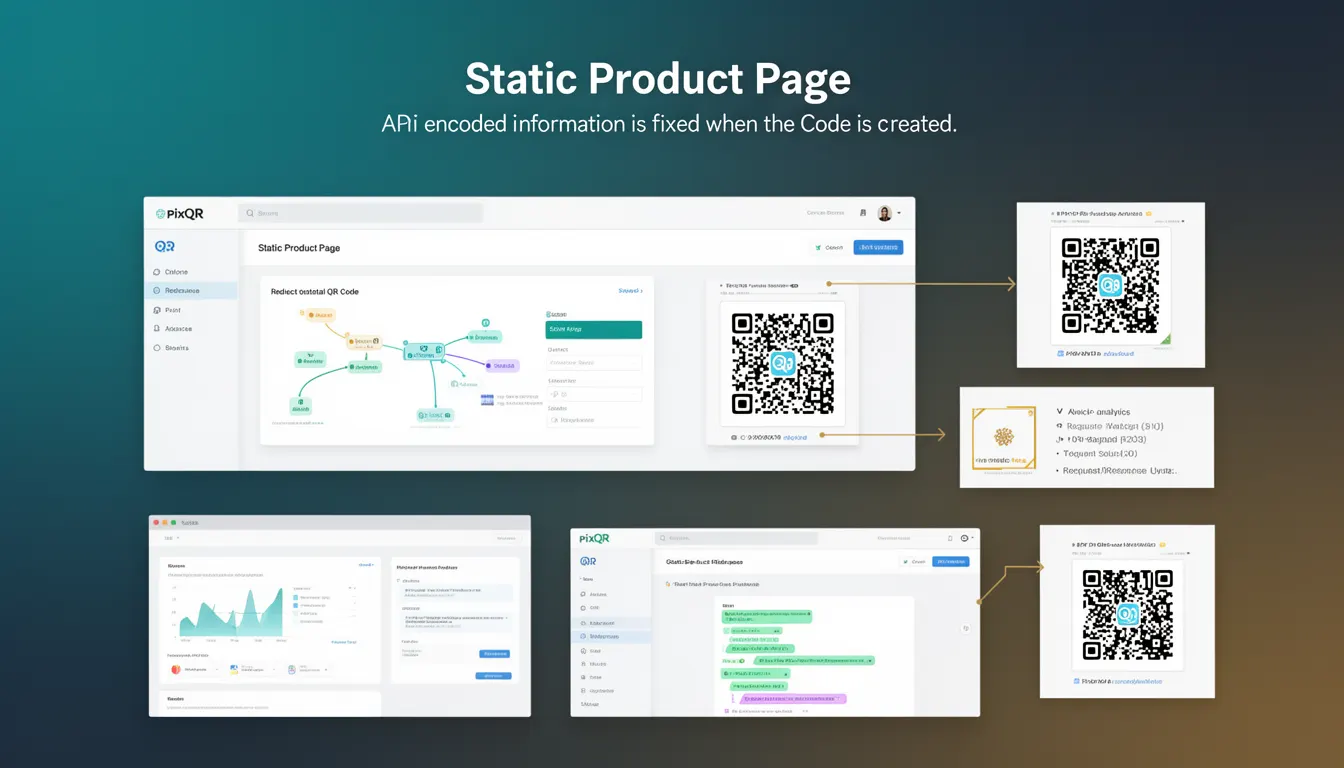 Static Product Page developer glossary illustration