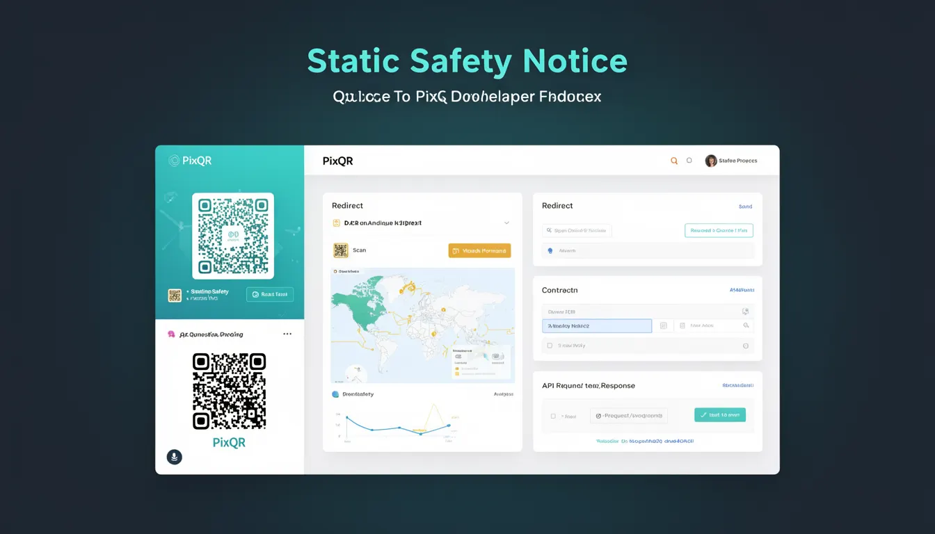 Static Safety Notice developer glossary illustration
