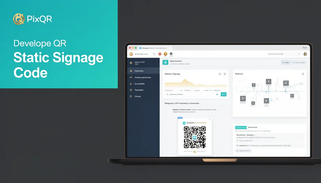 Static Signage Code developer glossary illustration