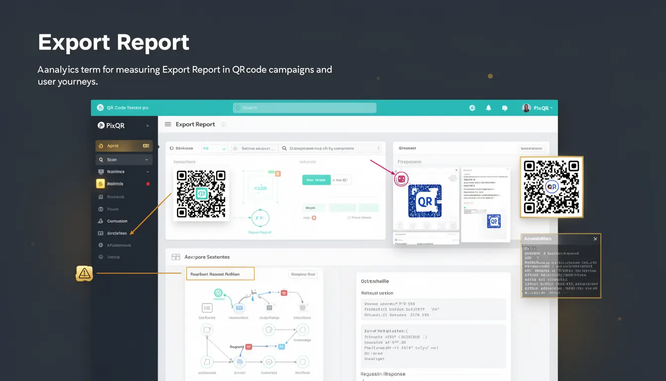 Export Report developer glossary illustration