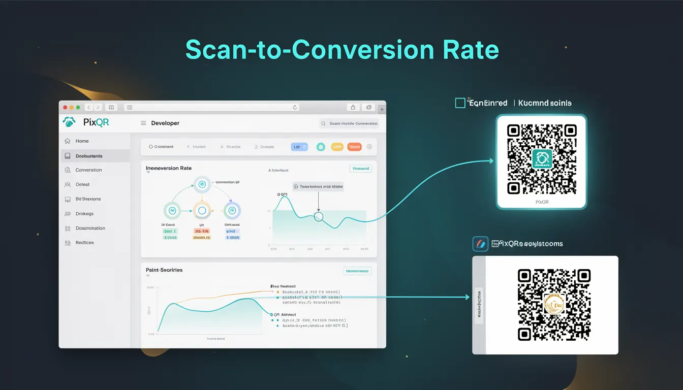 Scan-to-Conversion Rate developer glossary illustration