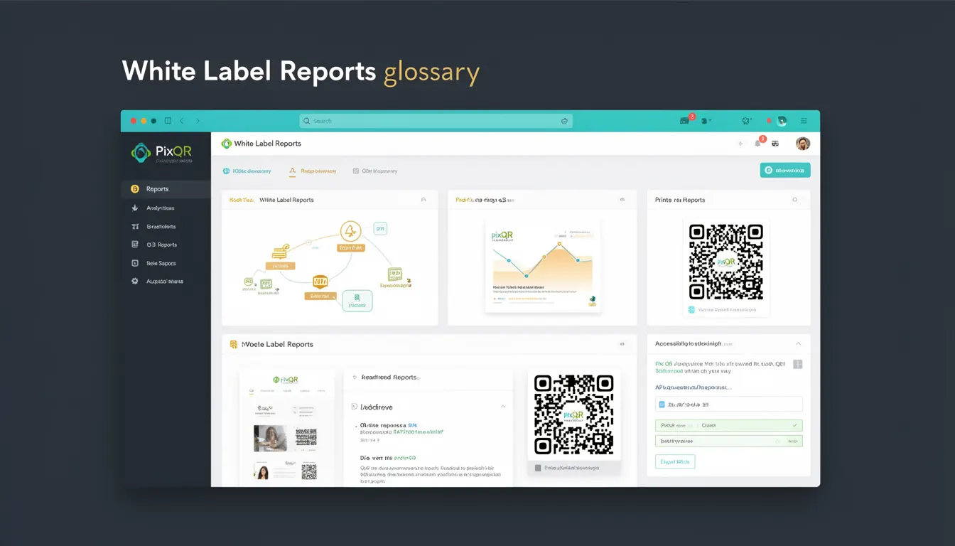 White Label Reports developer glossary illustration