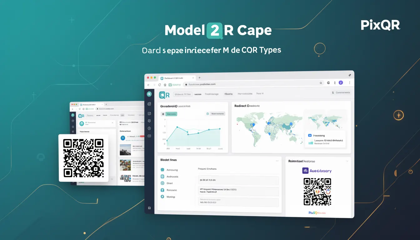 Model 2 QR Code developer glossary illustration