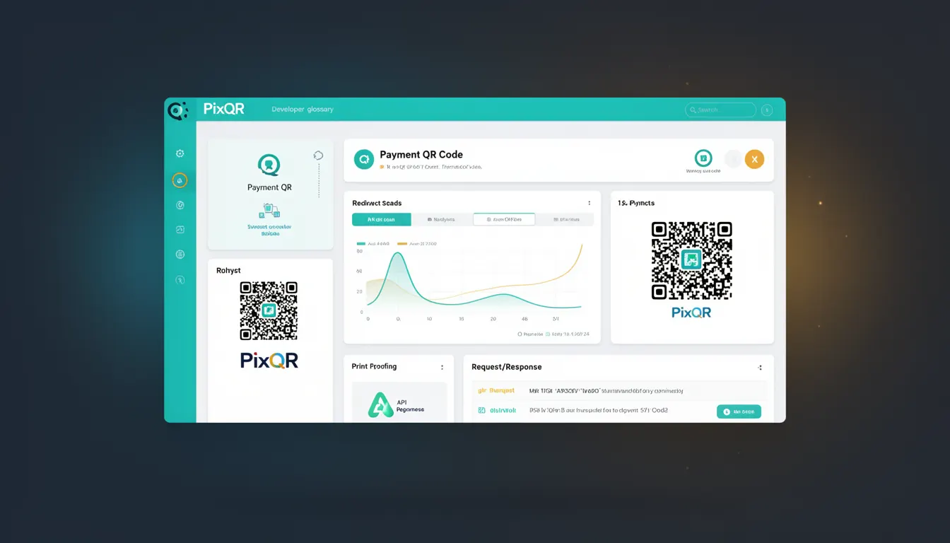 Payment QR Code - PixQR Developer Glossary Payment QR Code developer glossary illustration