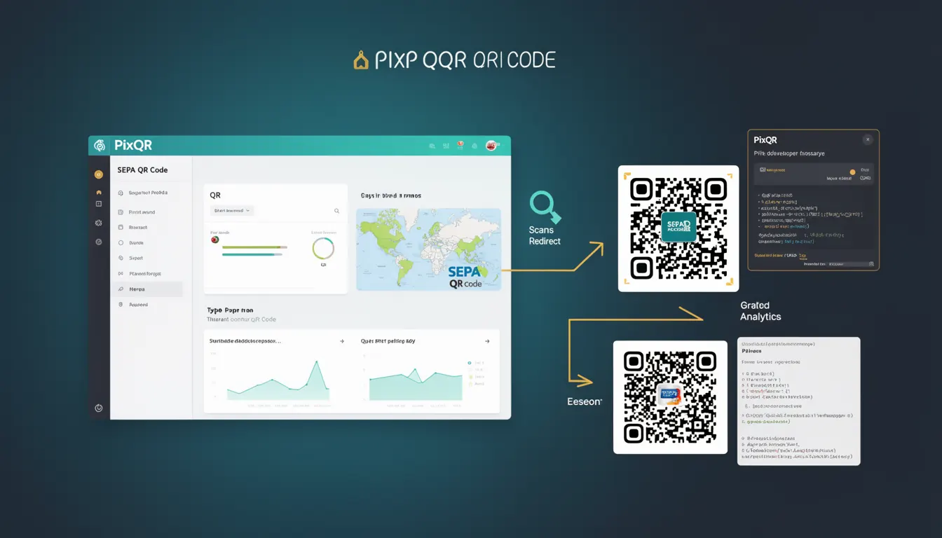 SEPA QR Code developer glossary illustration