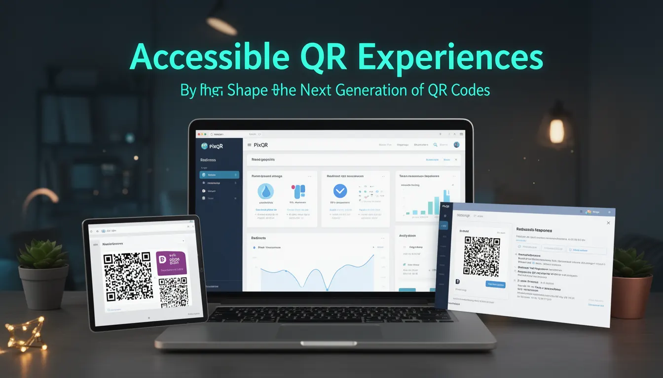Accessible QR Experiences developer glossary illustration
