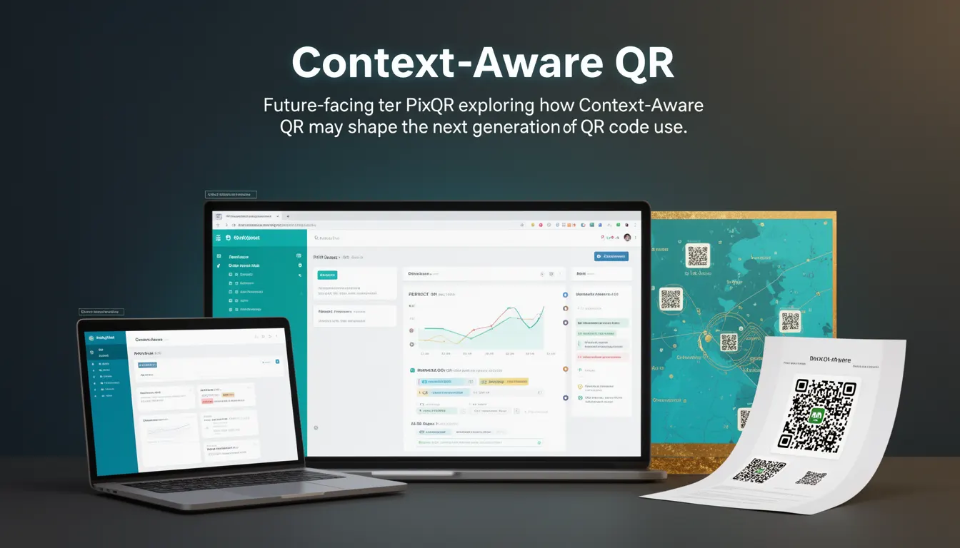 Context-Aware QR developer glossary illustration