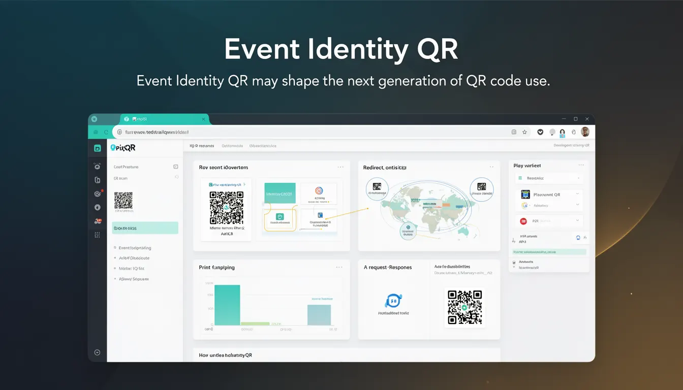 Event Identity QR developer glossary illustration