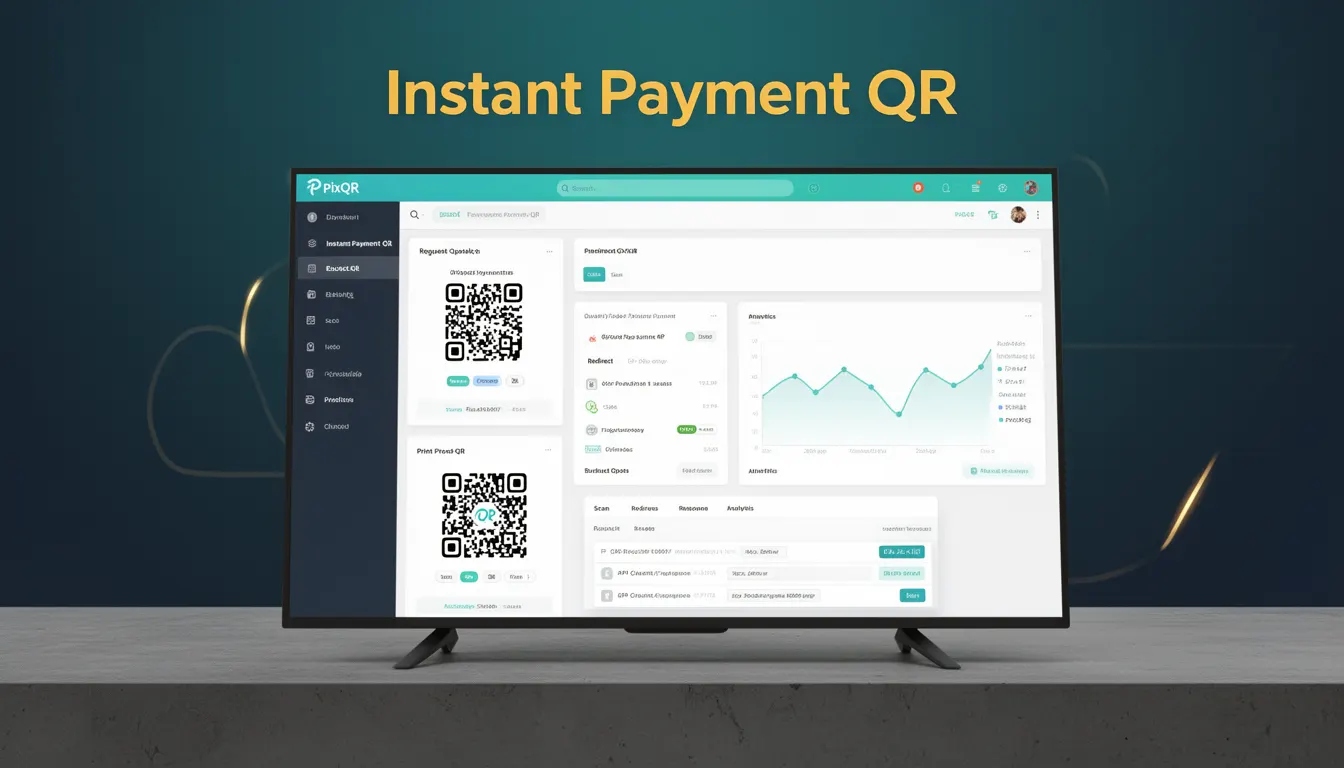 Instant Payment QR developer glossary illustration