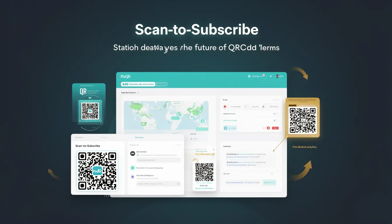 Scan-to-Subscribe developer glossary illustration